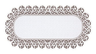 Žakárový ubrus - běhoun SAMANTA 60x120 cm bílá MyBestHome