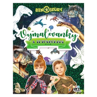 Omalovánka Dinosauři s tetovačkami