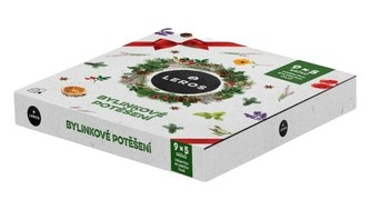 LEROS Dárková kazeta Bylinkové potěšení 9 x 5 sáčků