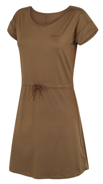 Dámské šaty Del L tm. khaki - XXL