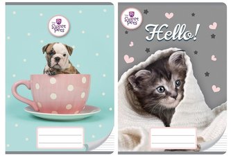 Zeszyt A5/32K linia The Sweet Pets (10szt) Zeszyt A5/32K linia The Sweet Pets (10szt)