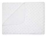 Dětská deka MAIA bílá MINKY 80x90 cm Mybesthome