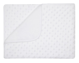 Dětská deka MAIA bílá MINKY 80x90 cm Mybesthome Dětská deka MAIA bílá MINKY 80x90 cm Mybesthome