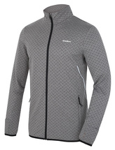 Pánská mikina na zip Astel M černá - XXL