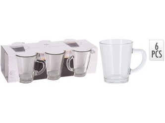 hrnek 70ml ESPRESSO skleněný (6ks)