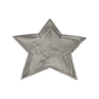 Dekorační podnos hvězda D4479/3