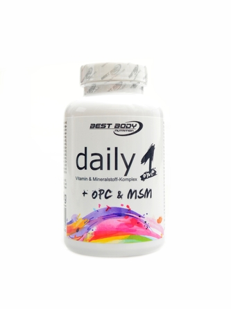 Best Body nutrition - Daily one + OPC + MSM 100 kapslí