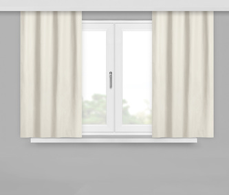 Dekorační krátký závěs K-24 světlá písková 160x170 cm MyBestHome