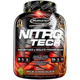 Protein Nitro-Tech Performance - MuscleTech - cookies & krém - 1810 g