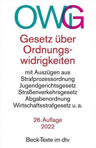 Gesetz über Ordnungswidrigkeiten