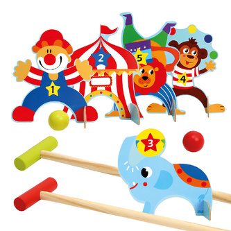 Dětská sada na kroket/Cirkus Dětská sada na kroket/Cirkus