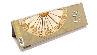 Kalendarz 2023 poziomy ze spiralką