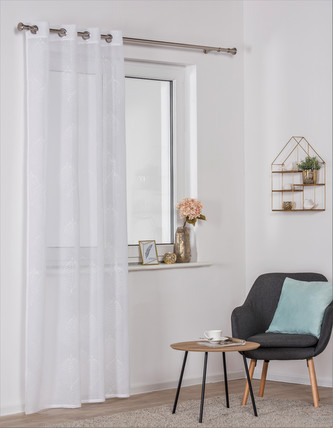 Dekorační luxusní záclona SALAL bílá 140x245 cm MyBestHome