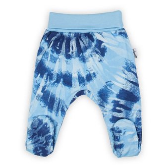 Kojenecké bavlněné polodupačky Nicol Tomi modrá - velikost 68 (4-6m)