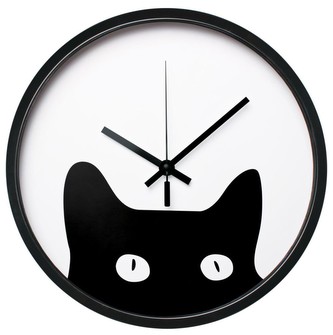 Nástěnné hodiny KITTEN  O 30 cm Mybesthome