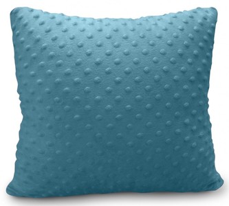 Polštář BEST MINKY tmavě tyrkysová 40x40 cm Mybesthome