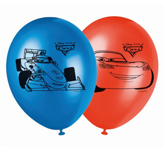 Latexové balonky Cars 3 - 23 cm - 8 ks
