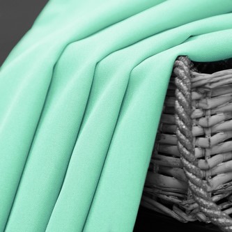 Dekorační krátký závěs s řasící páskou LUCCA 160 pistáciová 140x160 cm (cena za 1 kus) MyBestHome