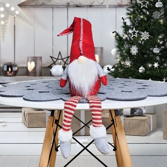 Skřítek pro štěstí GNOM červený 12x50 cm Mybesthome