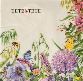 Serwetki Kwiaty 33x33cm 20szt