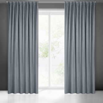 Dekorační závěs MADDIE 300 šedá 140x300 cm (cena za 1 kus) MyBestHome