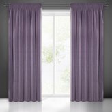 Dekorační velvet závěs s řasící páskou ADELE TAPE fialová 140x270 cm (cena za 1 kus) MyBestHome