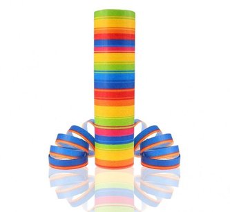 Serpentyna Tęczowe paski 4m