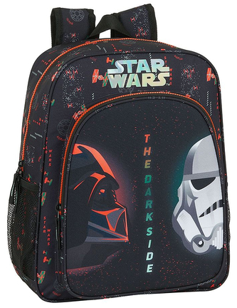 Junior dětský batoh Star Wars|Hvězdné války: The Dark Side (objem 15 litrů|38 x 32 x 12 cm) černý polyester