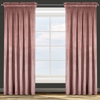 Dekorační závěs ROSIE 300 růžová 135x300 cm (cena za 1 kus) MyBestHome