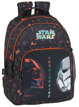 Školní batoh Star Wars|Hvězdné války: The Dark Side (objem 20 litrů|32 x 42 x 15 cm) černý polyester