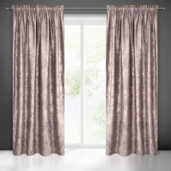 Dekorační závěs s řasící páskou MARMOR růžová 140x270 cm (cena za 1 kus) MyBestHome