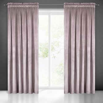 Dekorační závěs PIERRE CARDIN 300 růžová 140x300 cm (cena za 1 kus) MyBestHome