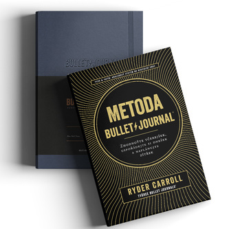 Metoda Bullet Journal + zápisník Leuchtturm 1917 Modrý Metoda Bullet Journal + zápisník Leuchtturm 1917 Modrý