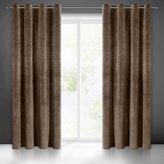 Dekorační velvet závěs VERMONT hnědá 140x250 cm (cena za 1 kus) MyBestHome