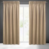 Dekorační velvet závěs s řasící páskou PIERRE CARDIN cappuccino 140x270 cm (cena za 1 kus) MyBestHome