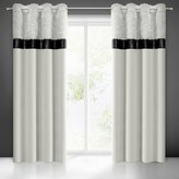 Dekorační vzorovaný velvet závěs JASMINA stříbrná 140x250 cm (cena za 1 kus) MyBestHome