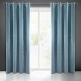 Dekorační velvet závěs ADELE RINGS světle modrá 140x250 cm (cena za 1 kus) MyBestHome