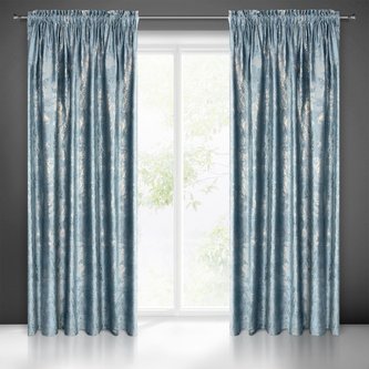Dekorační závěs s řasící páskou MARMOR světle modrá 140x270 cm (cena za 1 kus) MyBestHome