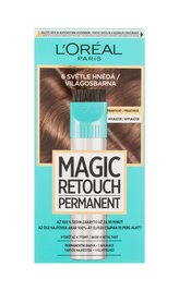 L'Oréal Paris Magic Retouch Barva na vlasy Permanent 18 ml 6 Light Brown pro ženy