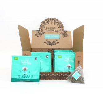 English Tea Shop Čistá Máta - sypaný čaj v pyramidce BIO 50 ks