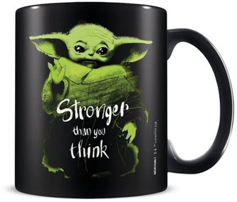 Keramický hrnek Star Wars|Hvězdné války: TV seriál The Mandalorian Stronger Than You Think (objem 315 ml)