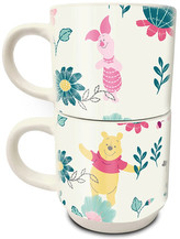 Keramické hrnky Disney|Winnie The Pooh|Medvídek Pú: Friends Forever set 2 kusů (280 ml)