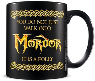 Keramický hrnek The Lord Of The Rings|Pán prstenů: Walk Into Mordor (objem 315 ml)