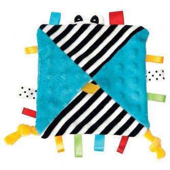 Hencz Toys Mazlík šuštik s očičkama - modrý