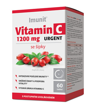Simply You Vitamin C 1200 mg URGENT se šípky Imunit 90 + 30 tablet