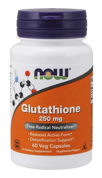Glutathion 250 mg - NOW Foods - 60 kaps.
