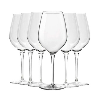 Skleničky Bormioli Rocco, INALTO TRE SENSI STW LARGE |365742GRP021990 | 6 ks x 550 ml | 23,5 x 9,15 cm