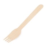 BIO Nature Dřevěná vidlička 16cm/100ks