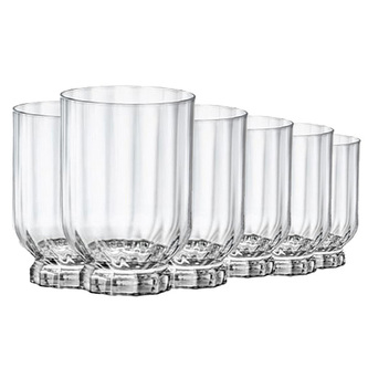 Skleničky Bormioli Rocco, FLORIAN DOF | 199416BCG021990 | 6 x 375 ml | 11,3 x 7,8 cm