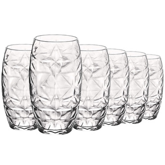Skleničky Bormioli Rocco, ORIENTE COOLER | 320265BAC121990 |6 x 470 ml | 14,2 x 7,9 cm